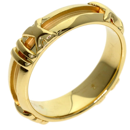 TIFFANY&Co. Atlas Ring K18 Yellow Gold Ladies [Used]