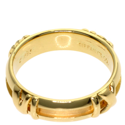 TIFFANY&Co. Atlas Ring K18 Yellow Gold Ladies [Used]