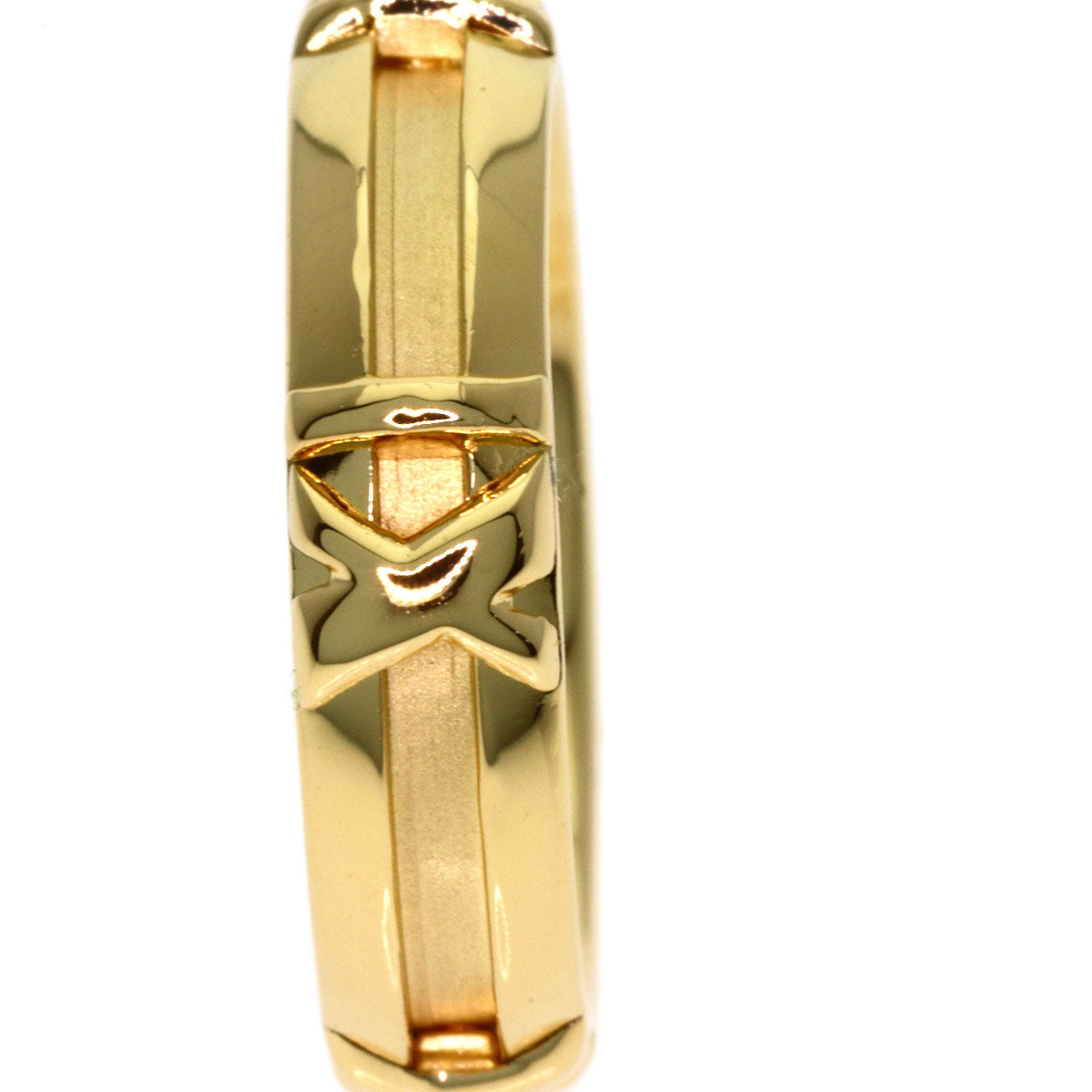 TIFFANY&Co. Atlas Ring K18 Yellow Gold Ladies [Used]