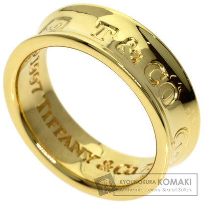 TIFFANY&Co. 1837 Ring K18 Yellow Gold Ladies [Used]