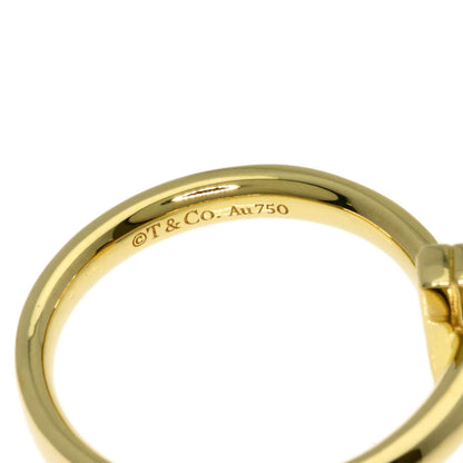 TIFFANY&Co. T One Narrow Ring K18 Yellow Gold Ladies [Used]