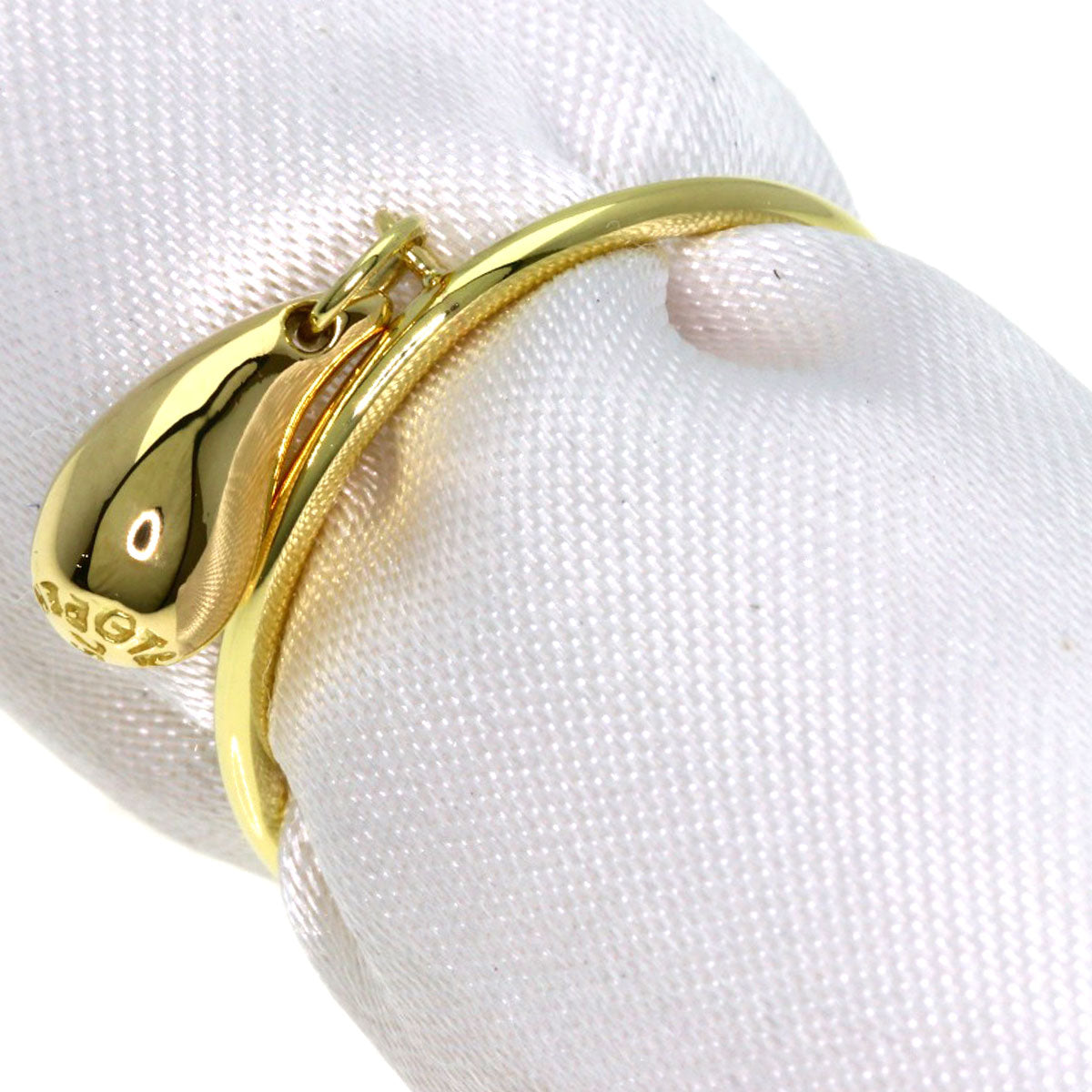 TIFFANY&Co. teardrop Ring K18 Yellow Gold Ladies [Used]