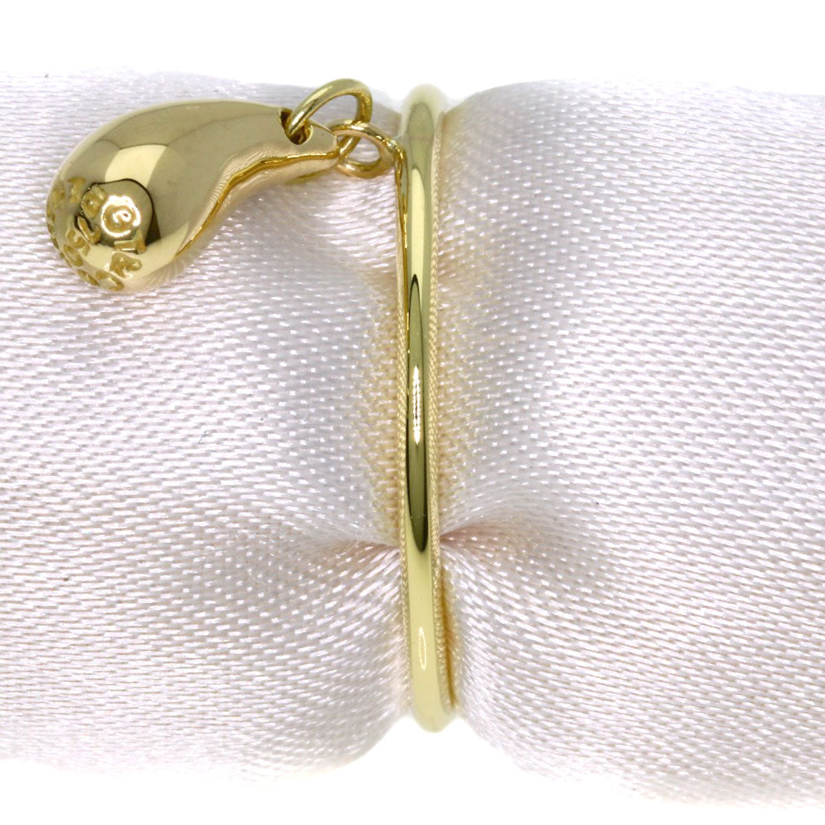 TIFFANY&Co. teardrop Ring K18 Yellow Gold Ladies [Used]