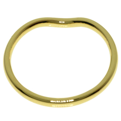TIFFANY&Co. Curved band Ring K18 Yellow Gold Ladies [Used]