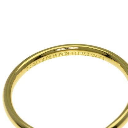 TIFFANY&Co. Curved band Ring K18 Yellow Gold Ladies [Used]