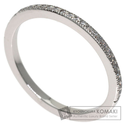 TIFFANY&Co. Half eternity Diamond Ring Platinum PT950 Ladies [Used]