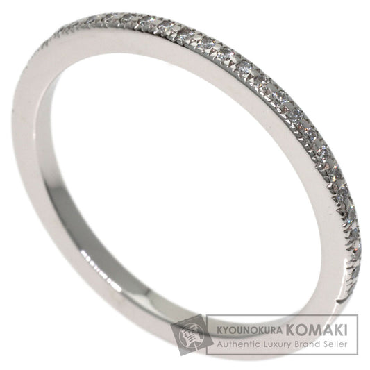 TIFFANY&Co. Half eternity Diamond Ring Platinum PT950 Ladies [Used]