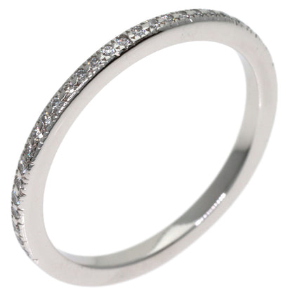 TIFFANY&Co. Half eternity Diamond Ring Platinum PT950 Ladies [Used]
