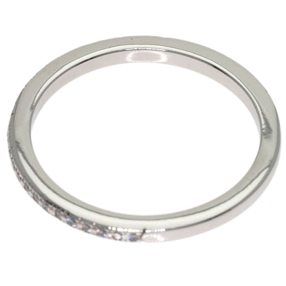TIFFANY&Co. Half eternity Diamond Ring Platinum PT950 Ladies [Used]