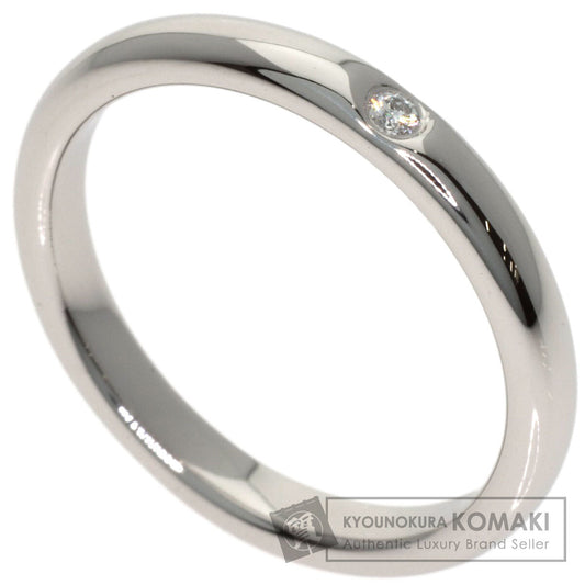 TIFFANY&Co. Wedding 1P Diamond Ring Platinum PT950 Ladies [Used]