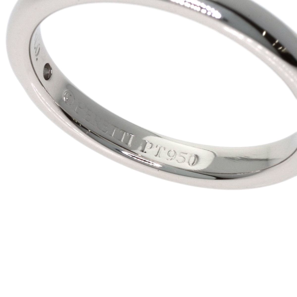 TIFFANY&Co. Wedding 1P Diamond Ring Platinum PT950 Ladies [Used]