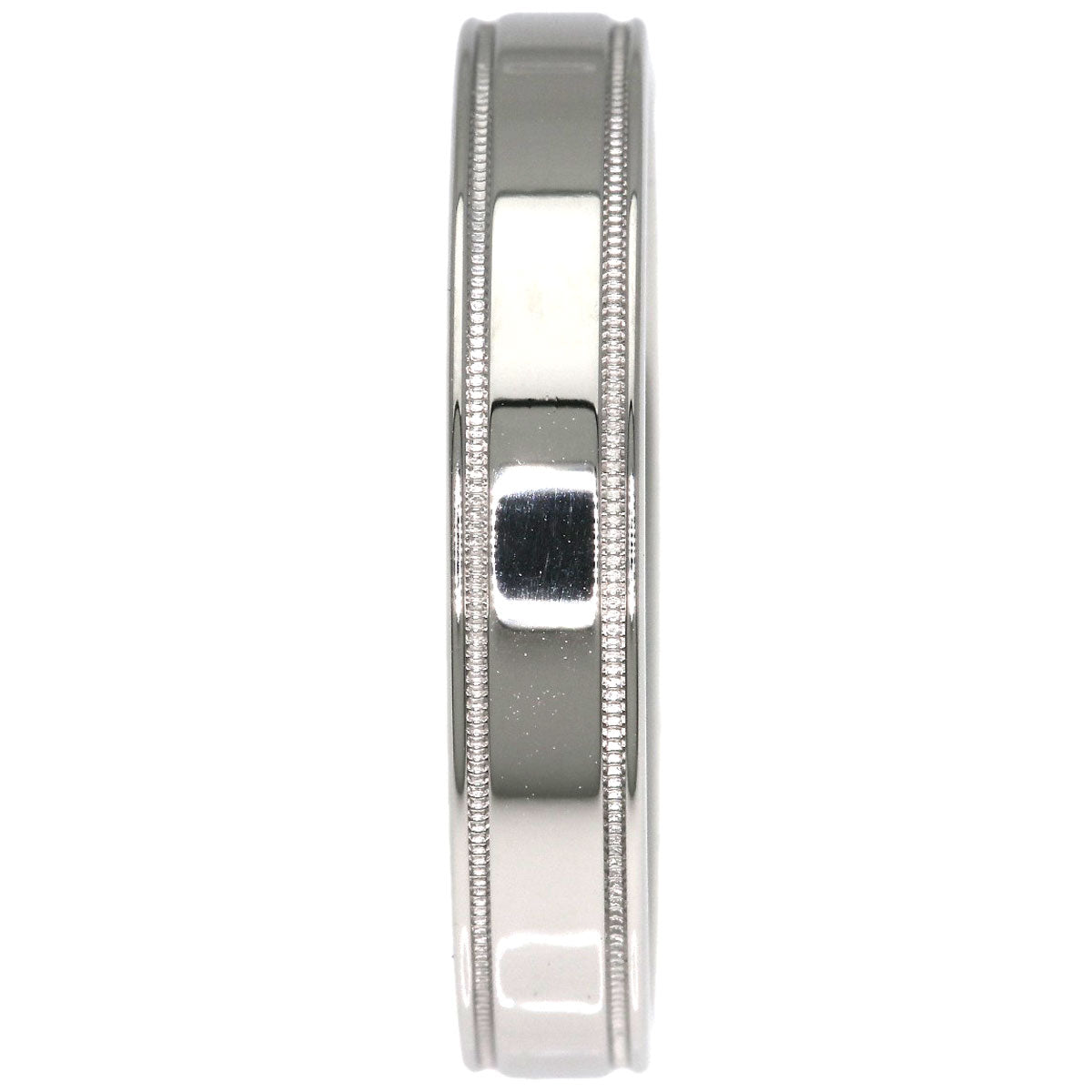 TIFFANY&Co. Double mill grain Ring Platinum PT950 Ladies [Used]