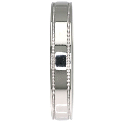TIFFANY&Co. Double mill grain Ring Platinum PT950 Ladies [Used]