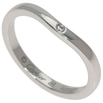 CARTIER Ballerina Wedding 3P Diamond #49 Ring Platinum PT950 Ladies [Used]