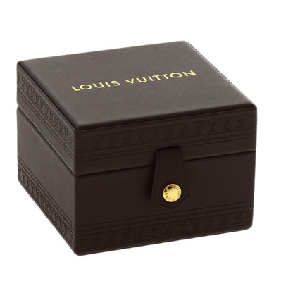 LOUIS VUITTON Petite Bague Crew 1P Diamond #64 Ring Ceramic PT950Ladies [Used]