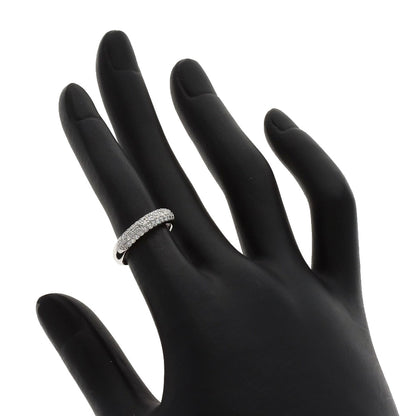 Ponte Vecchio Pave Diamond Ring K18 White Gold Ladies [Used]
