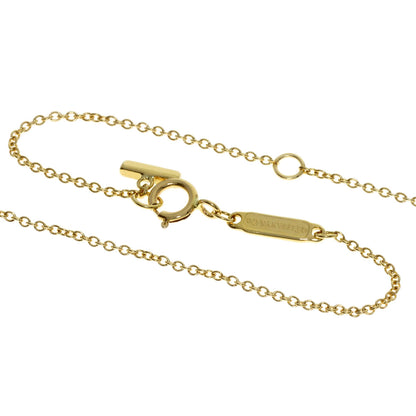 TIFFANY&Co. T Smile Mini Necklace K18 Yellow Gold Ladies [Used]