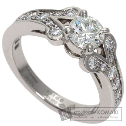 CARTIER Ballerina Diamond # 46 Ring Platinum PT950 Ladies [Used]