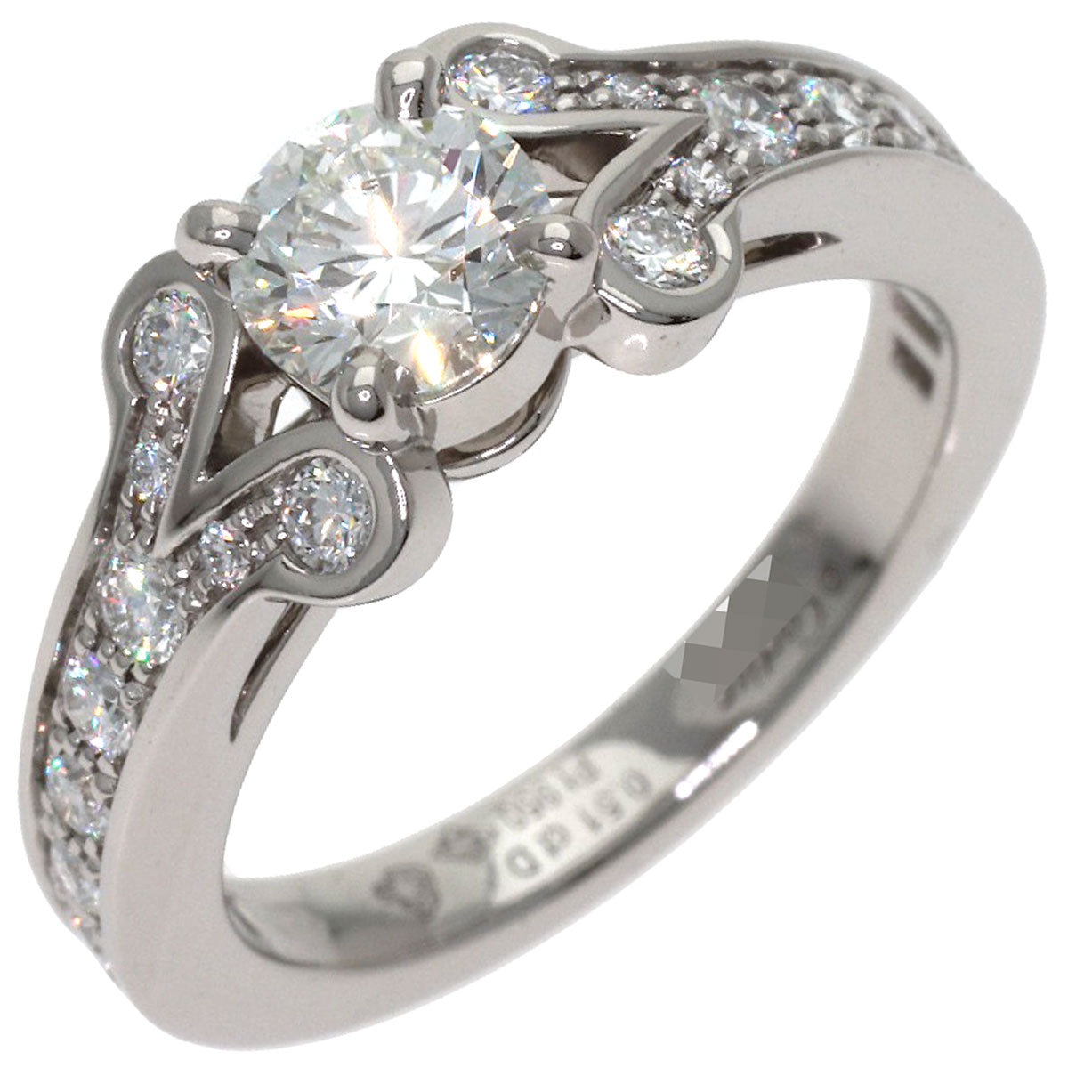 CARTIER Ballerina Diamond # 46 Ring Platinum PT950 Ladies [Used]