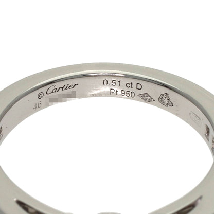 CARTIER Ballerina Diamond # 46 Ring Platinum PT950 Ladies [Used]