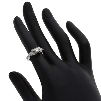 CARTIER Ballerina Diamond # 46 Ring Platinum PT950 Ladies [Used]