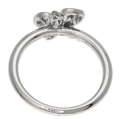 CARTIER Caresse d'Orchidée par Cartier Diamond #47 Ring K18 White Gold Ladies [Used]