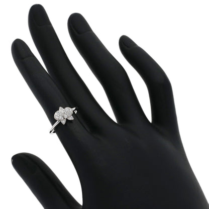 CARTIER Caresse d'Orchidée par Cartier Diamond #47 Ring K18 White Gold Ladies [Used]