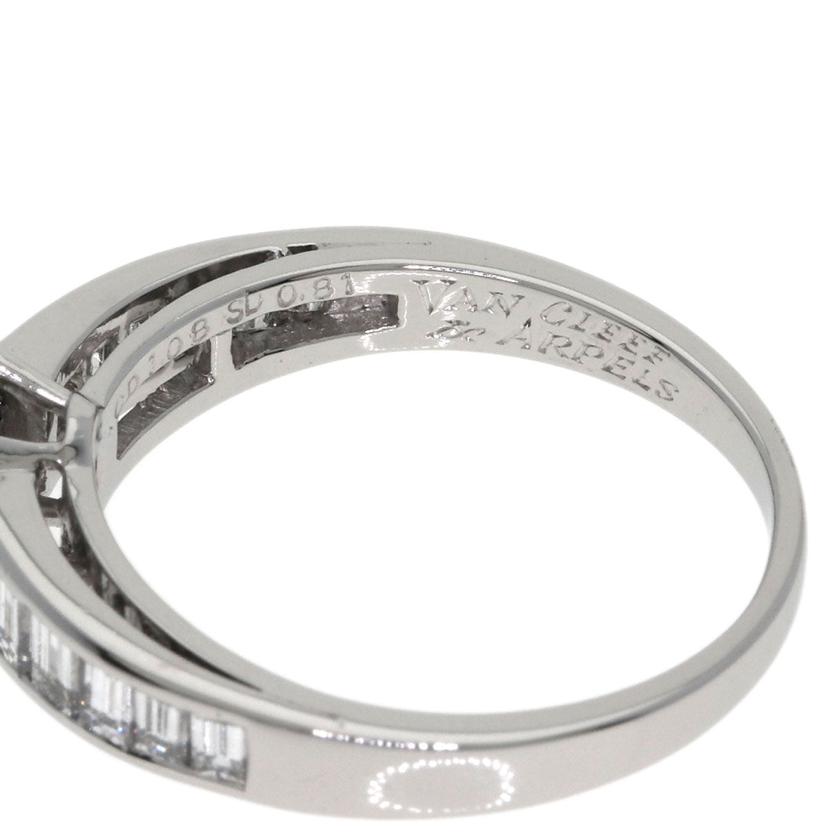 Van Cleef & Arpels Diamond Ring Platinum PT950 Ladies [Used]