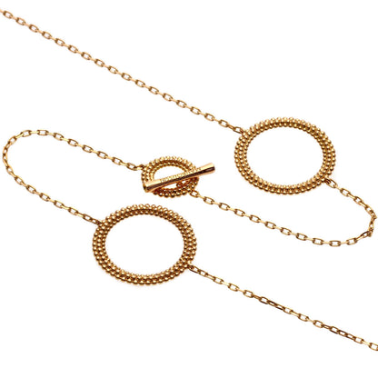 MAUBOUSSIN Le Premier Jules Necklace K18 Pink Gold Ladies [Used]