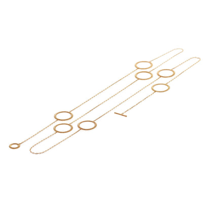 MAUBOUSSIN Le Premier Jules Necklace K18 Pink Gold Ladies [Used]