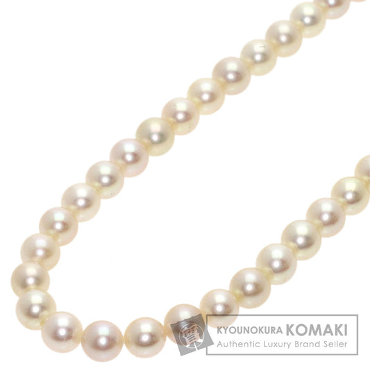 MIKIMOTO Pearl Pearl Necklace Silver Ladies [Used]