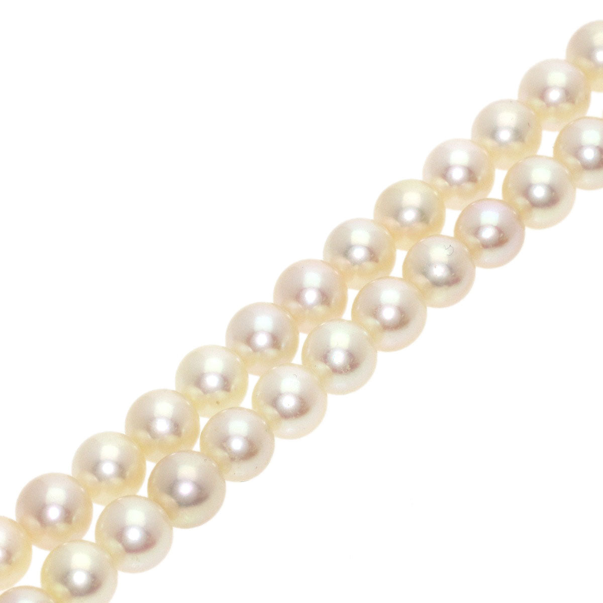 MIKIMOTO Pearl Pearl Necklace Silver Ladies [Used]
