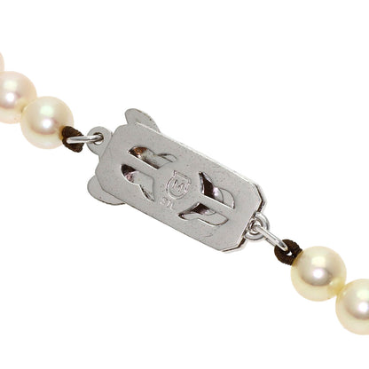 MIKIMOTO Pearl Pearl Necklace Silver Ladies [Used]