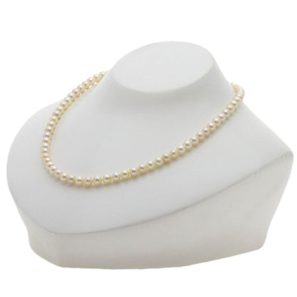 MIKIMOTO Pearl Pearl Necklace Silver Ladies [Used]