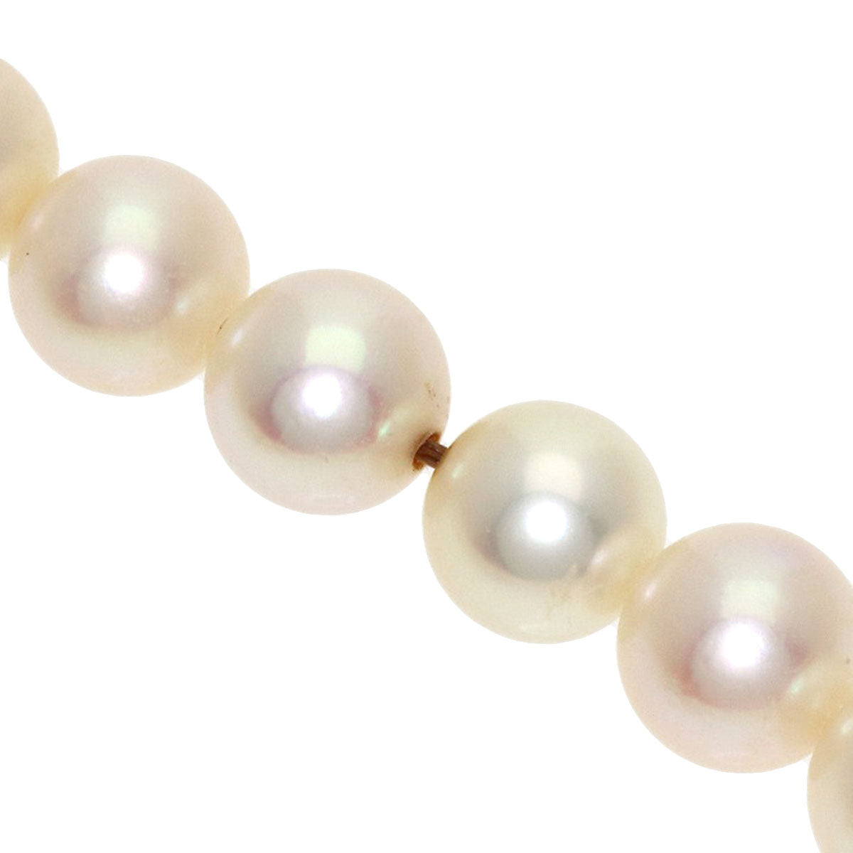 MIKIMOTO Pearl Pearl Necklace Silver Ladies [Used]