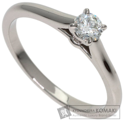 CARTIER Solitaire 1P Diamond #54 Ring Platinum PT950 Ladies [Used]