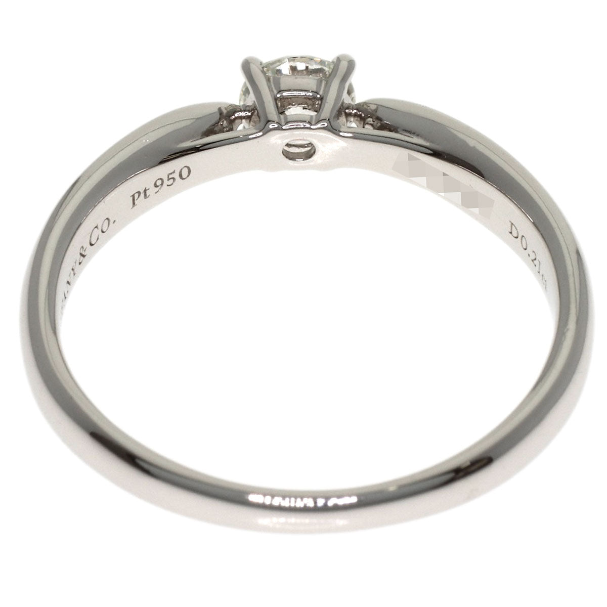 TIFFANY&Co. Harmony Diamond I-VS1-EX Ring Platinum PT950 Ladies [Used]
