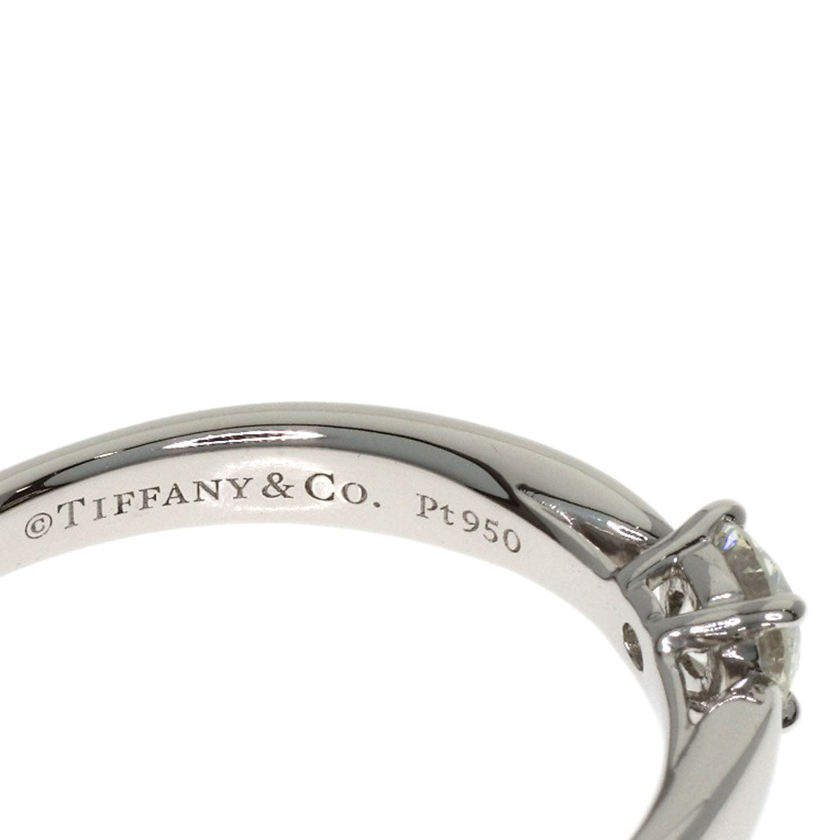 TIFFANY&Co. Harmony Diamond I-VS1-EX Ring Platinum PT950 Ladies [Used]