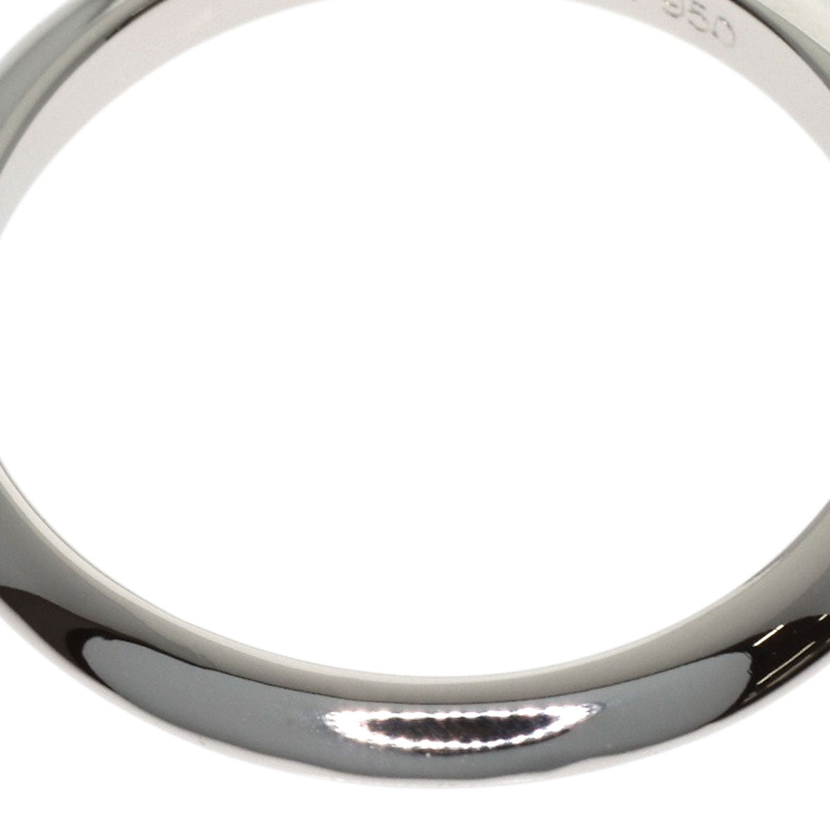 TIFFANY&Co. Solitaire Diamond Knife Edge F-IF-VG Ring Platinum PT950 Ladies [Used]