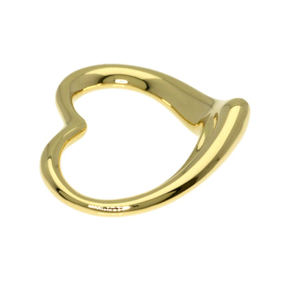 TIFFANY&Co. Open Heart TOP Pendant top K18 Yellow Gold Ladies [Used]