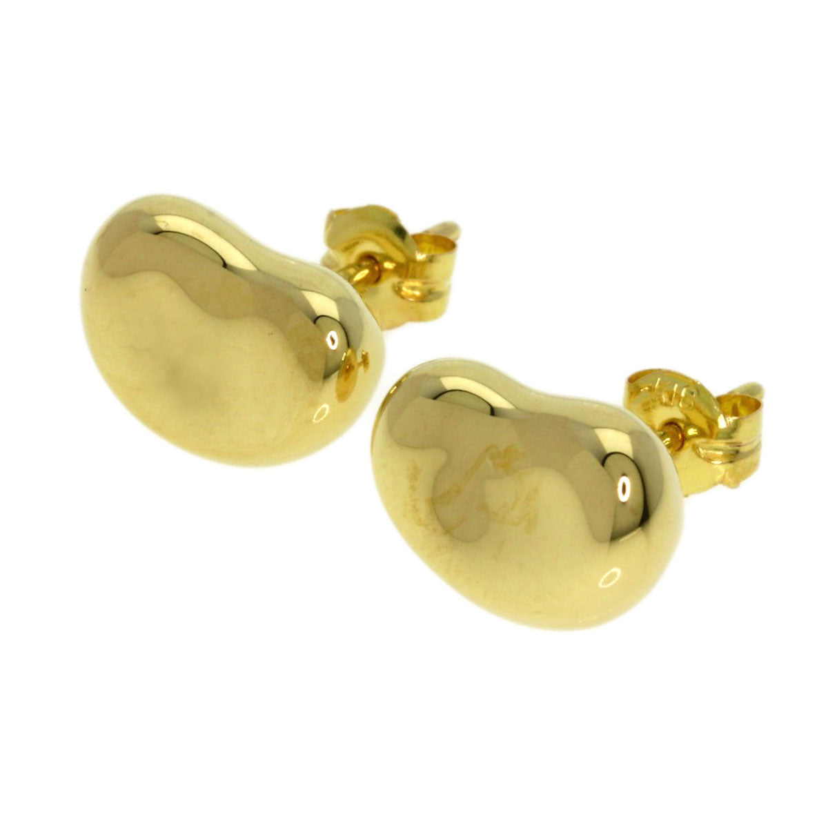 TIFFANY&Co. Bean earring K18 Yellow Gold Ladies [Used]