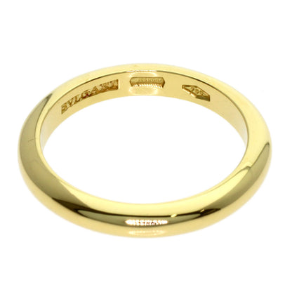 BVLGARI wedding Ring K18 Yellow Gold Ladies [Used]