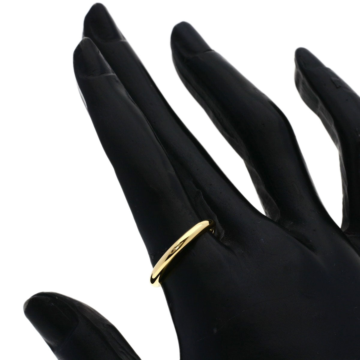 BVLGARI wedding Ring K18 Yellow Gold Ladies [Used]