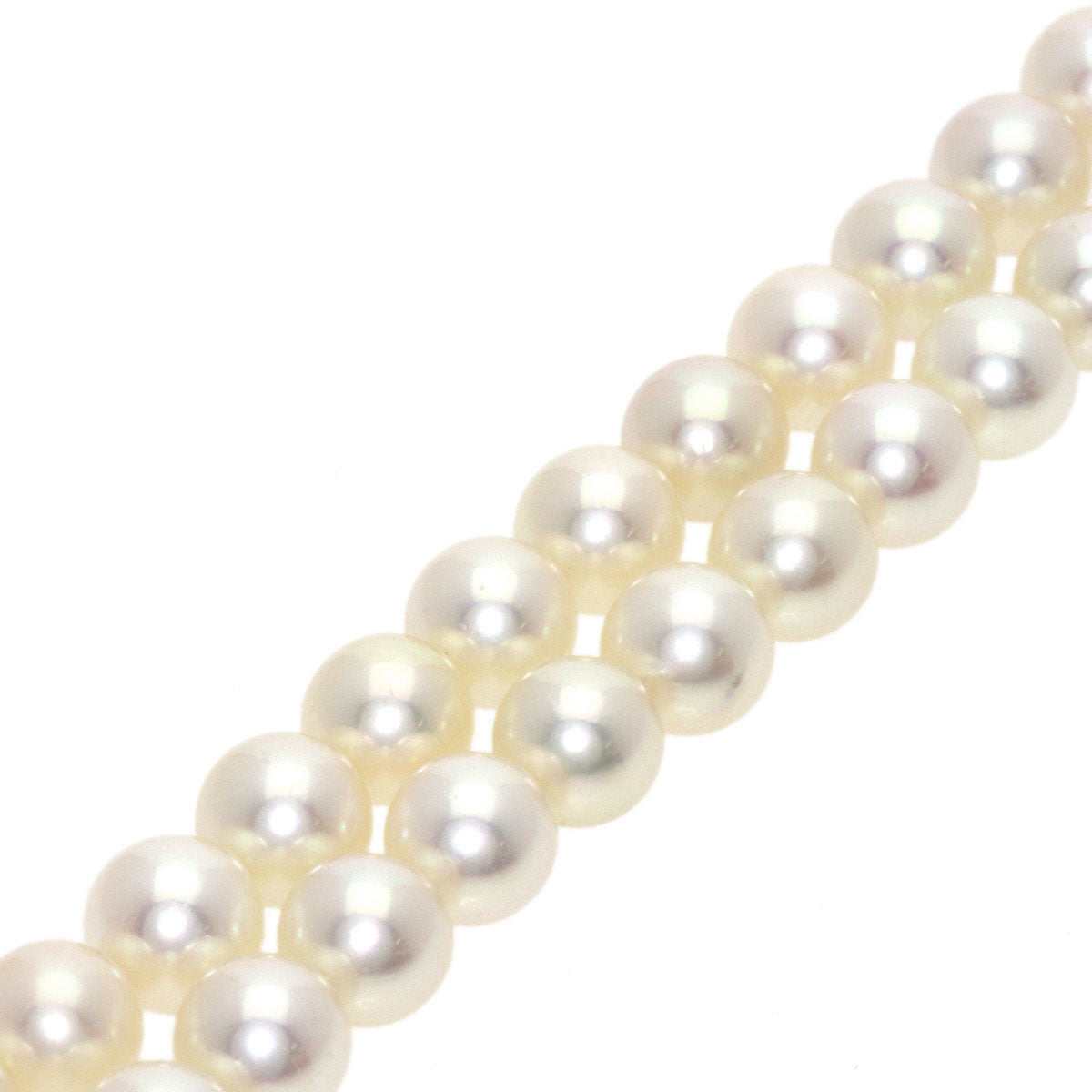 MIKIMOTO Pearl Pearl Long Necklace K14 Yellow Gold Ladies [Used]