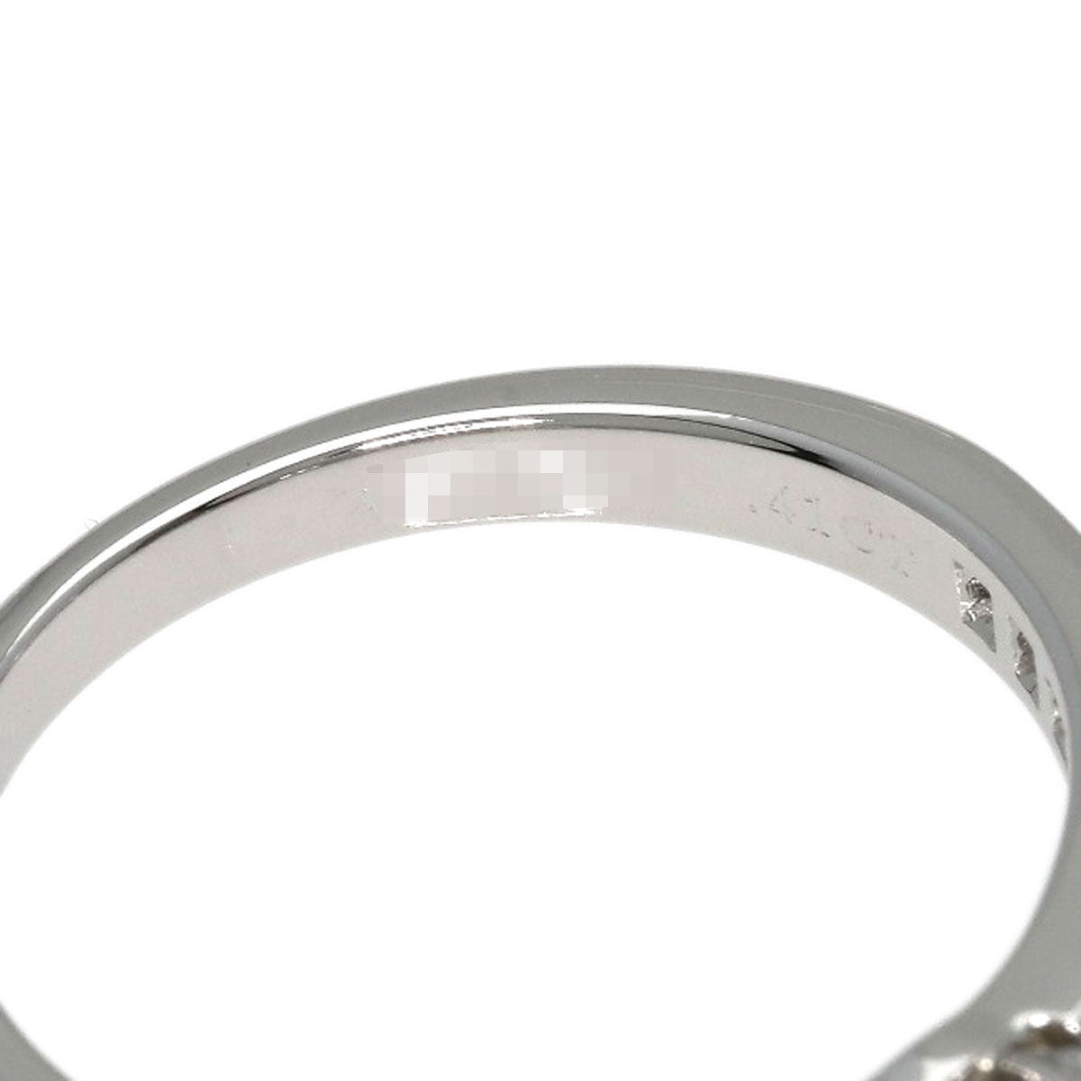 TIFFANY&Co. Solitaire Diamond Ring Platinum PT950 Ladies [Used]
