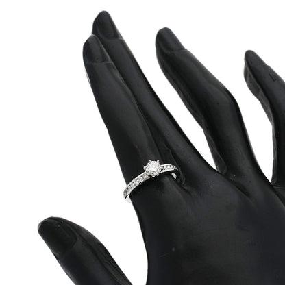 TIFFANY&Co. Solitaire Diamond Ring Platinum PT950 Ladies [Used]
