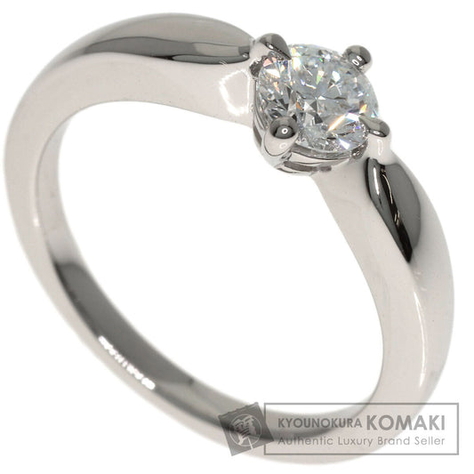 BVLGARI Dedicata Diamond D-VVS2-EX Ring Platinum PT950 Ladies [Used]