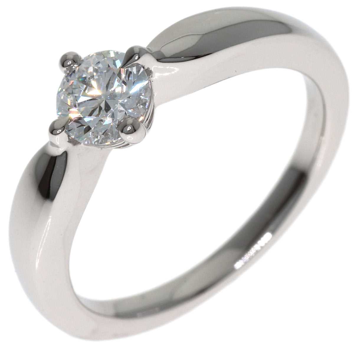 BVLGARI Dedicata Diamond D-VVS2-EX Ring Platinum PT950 Ladies [Used]