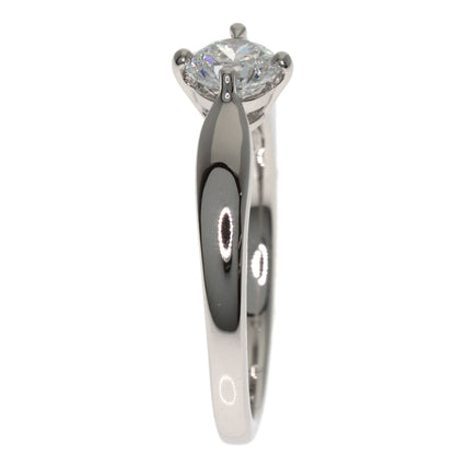 BVLGARI Dedicata Diamond D-VVS2-EX Ring Platinum PT950 Ladies [Used]