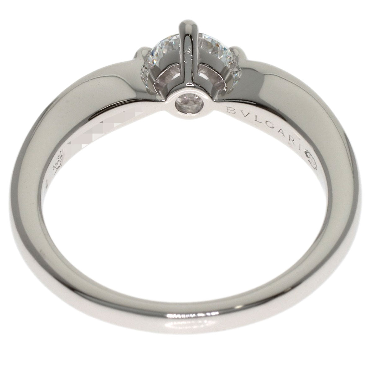 BVLGARI Dedicata Diamond D-VVS2-EX Ring Platinum PT950 Ladies [Used]